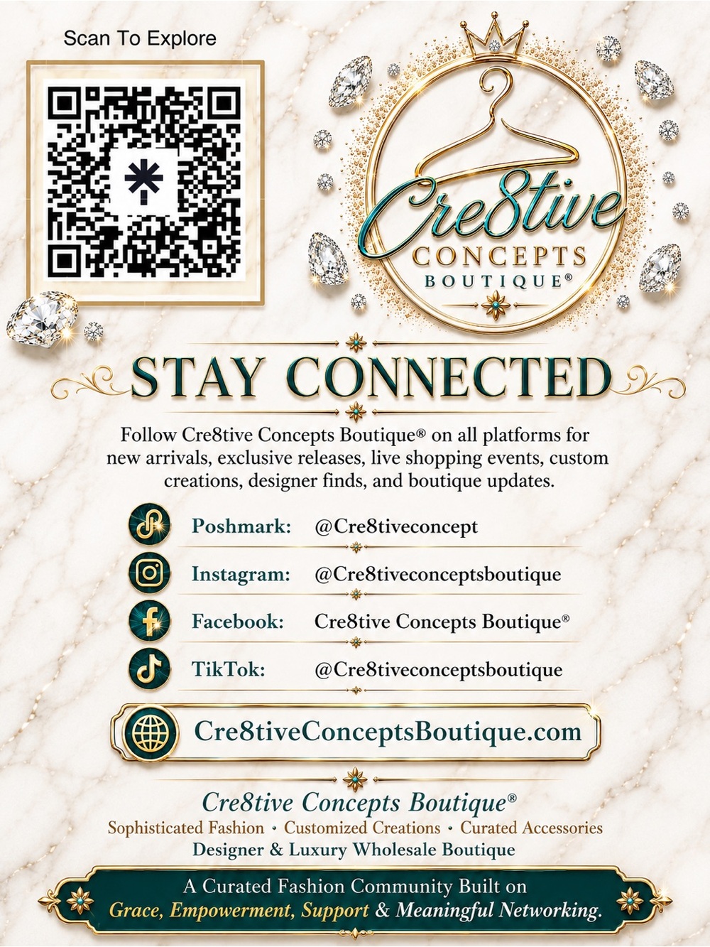 🎱 MAIN SHOW Notification~~>Cre8tive Concepts Boutique Share Show - Picture 3 of 16